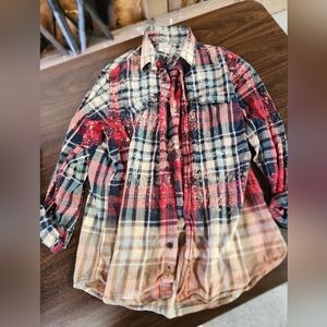 DISTRESSED Old Navy Flannel